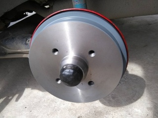 Замена тормозных барабанов Kia Borrego  в Жуковском